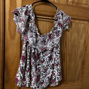 Ae off the shoulder blouse sz XXL